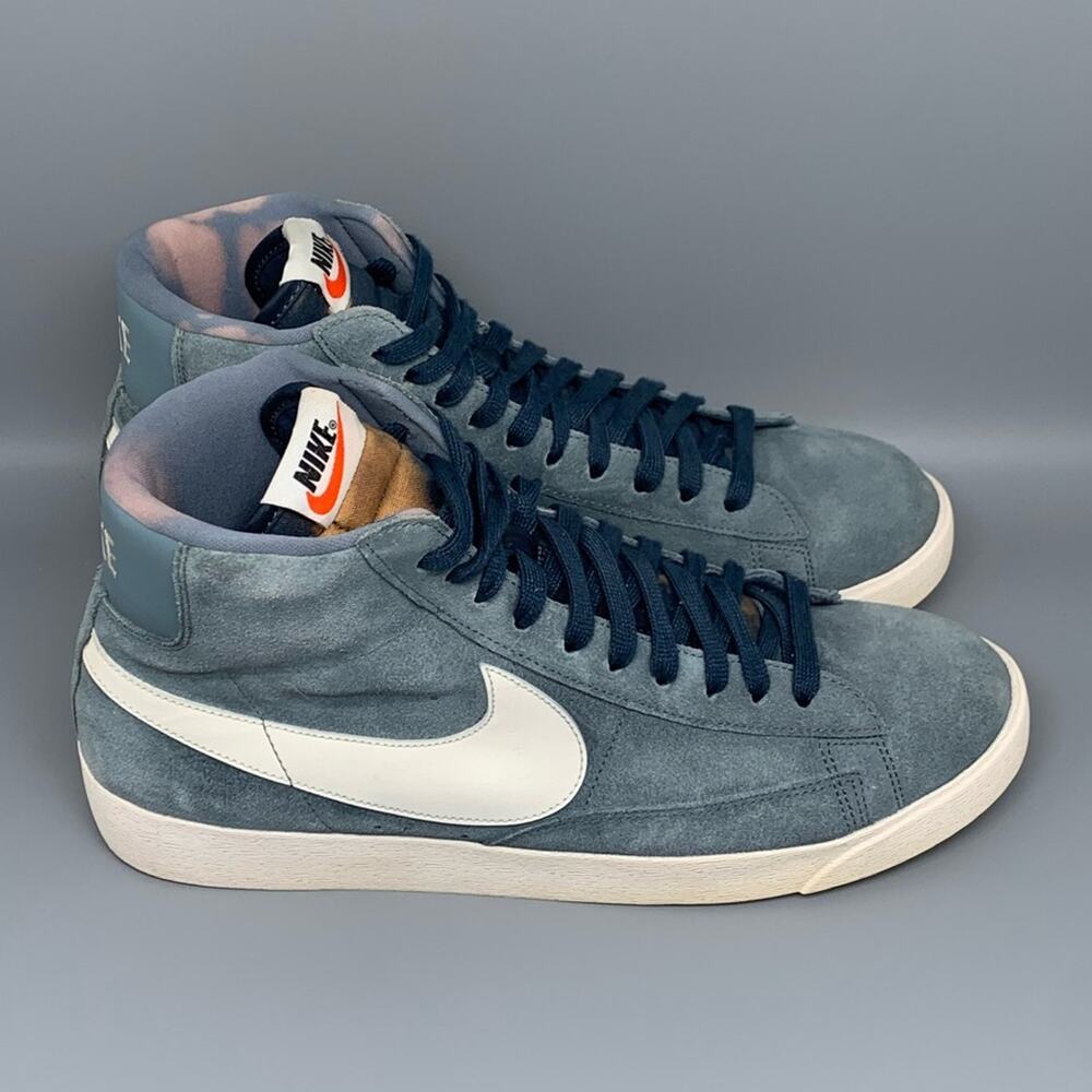 Nike Blazer Mid Vintage Aviator Grey Monsoon Shoes AV9376-002 Women's Sz‎ 12